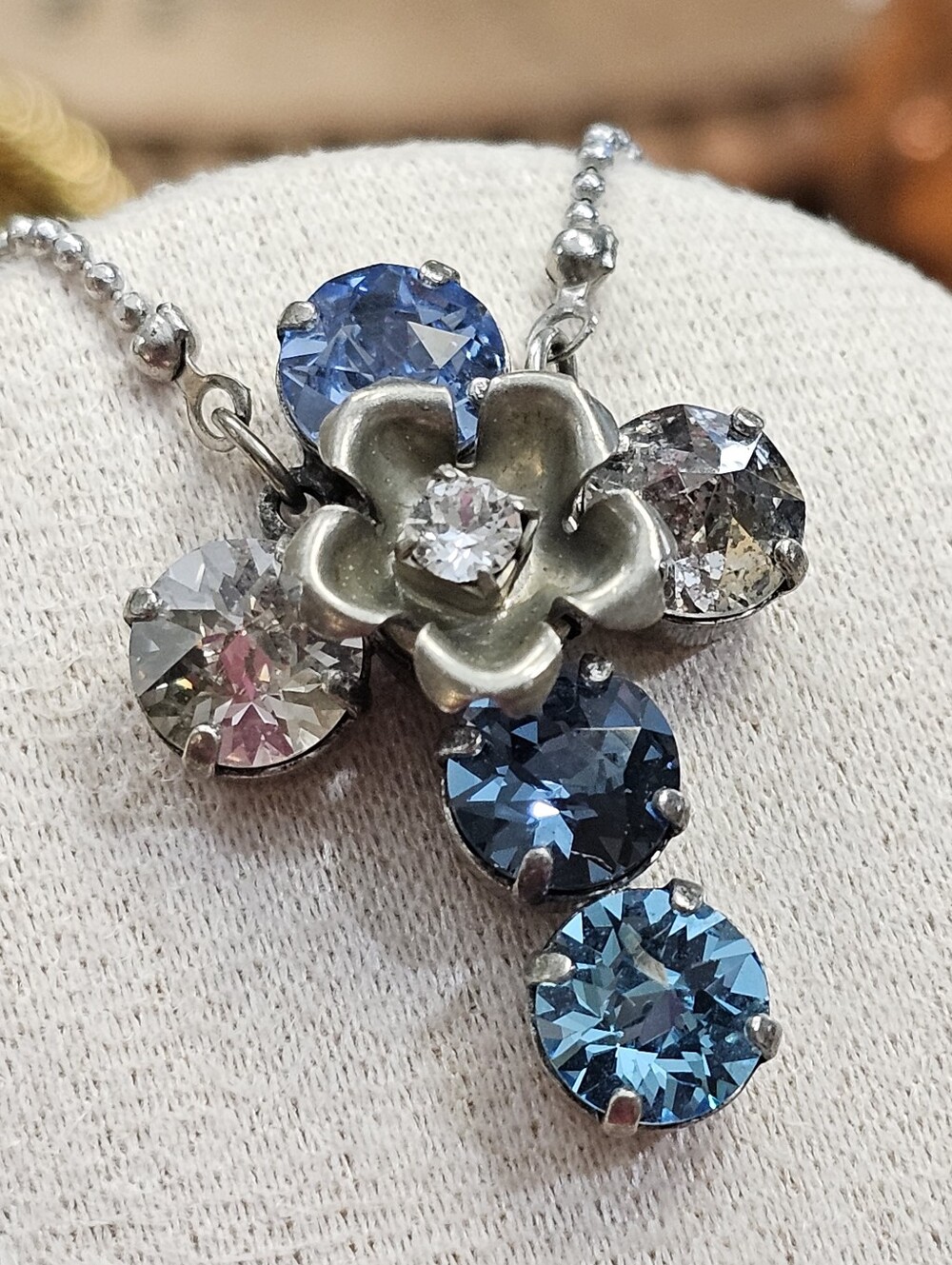 Sabika  Cross Pendant With Sabika Chain  VINTAGE
